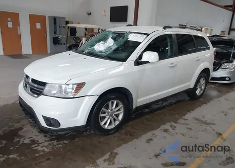 2017 Dodge Journey Sxt Awd из США, поврежденный, VIN 3C4PDDBG9HT618257